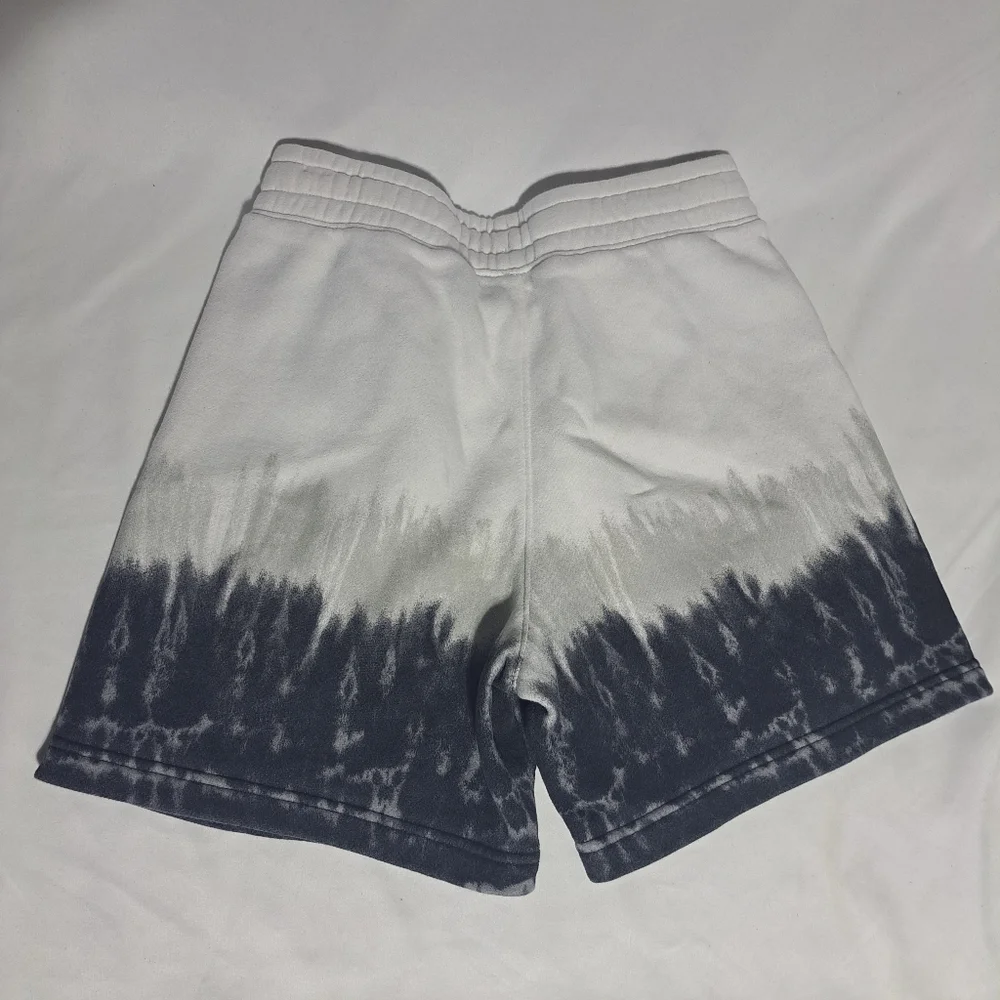 Abercrombie Kids Boys 11/12 Tie Dye Ombre Shorts White Gray Y2K‎